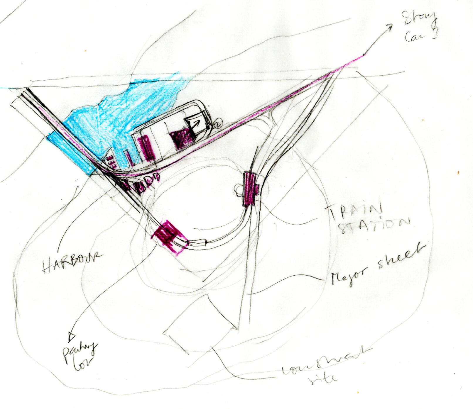 preliminary concept sketch map