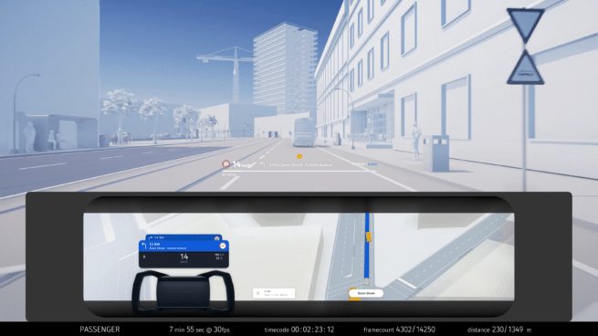 Preview of cockpit and main screen together